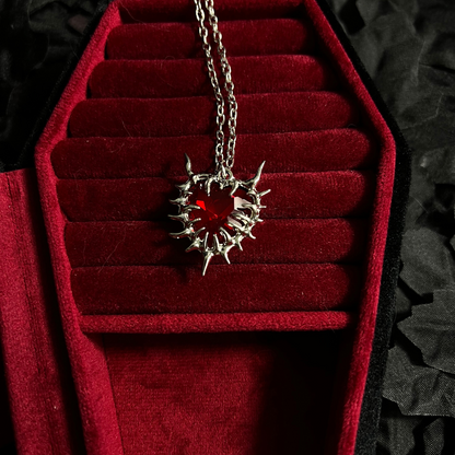 Twilight Rose Necklace