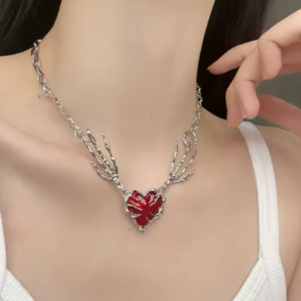 Twilight Rose Necklace