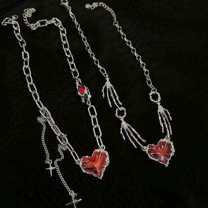 Twilight Rose Necklace