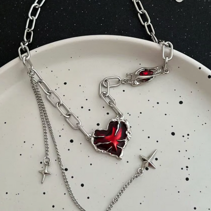 Twilight Rose Necklace