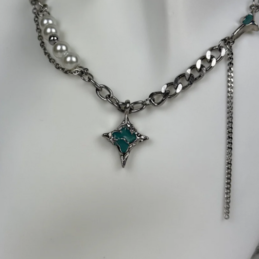 Lunar Diamond Necklace