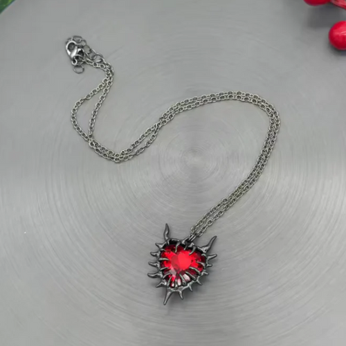 Twilight Rose Necklace